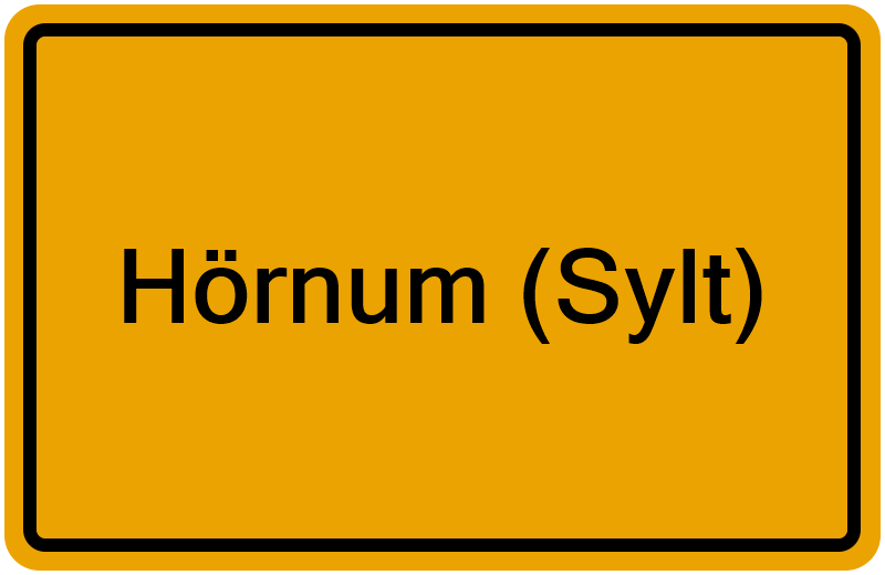 Handelsregisterauszug Hörnum (Sylt)